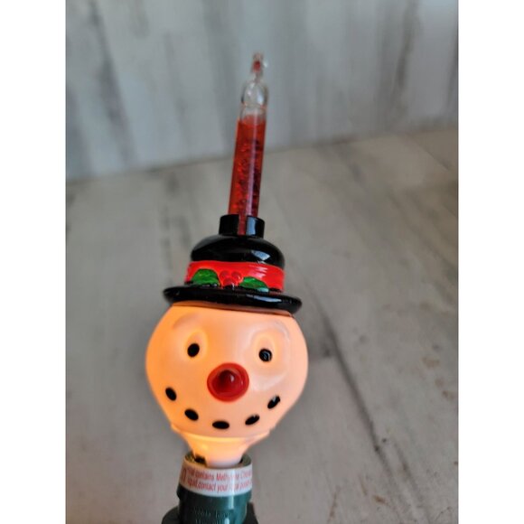 Vintage snowman bubbler light up Xmas home decor accessory - Picture 3 of 7